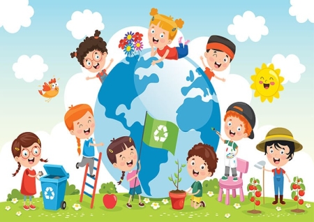 DZIEŃ ZIEMI - Przedszkolaki sprzątają świat 