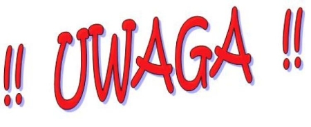 WAŻNA INFORMACJA