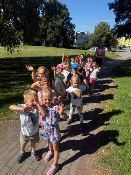 Kangurki - pierwsze dni w przedszkolu 