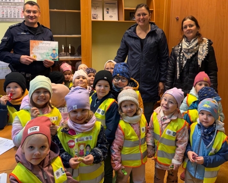 Kangurki - z wizytą na Posterunku Policji w Przechlewie 