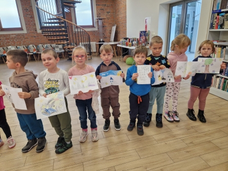 Sówki - warsztaty czytelnicze w bibliotece 