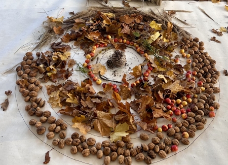 Króliczki - jesienne warsztaty w ŚDS w Przechlewie 