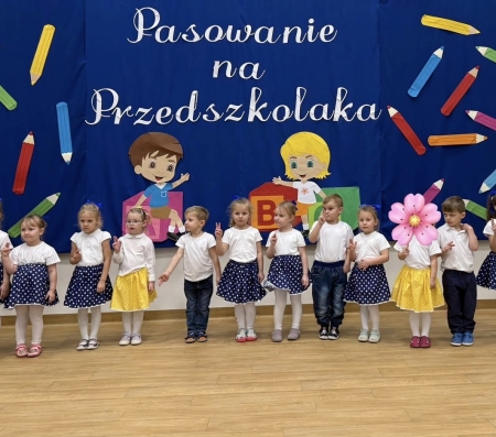 Kangurki, Tygryski - Pasowanie na Przedszkolaka 