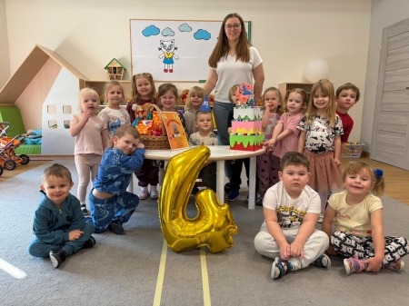 Maleństwa - urodzinki w naszej grupie