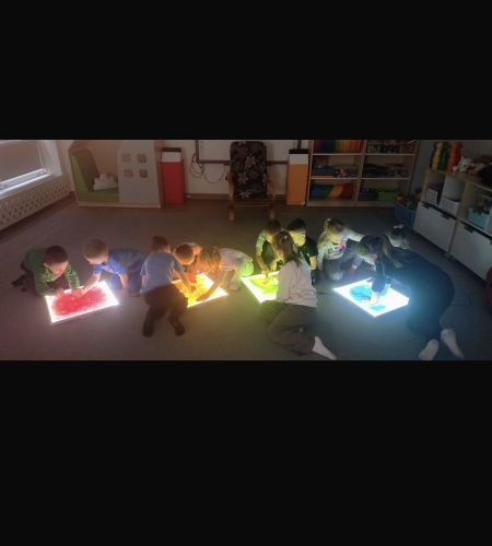 Puchatki - Dzień Misia i sensoryczne aktywności 