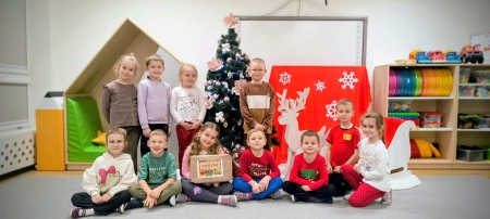 Puchatki - przygotowania do świąt 