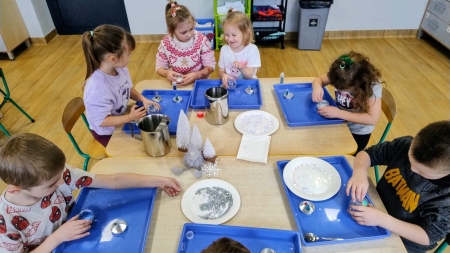 Tygryski - mini warsztaty „Śnieżne kule” 