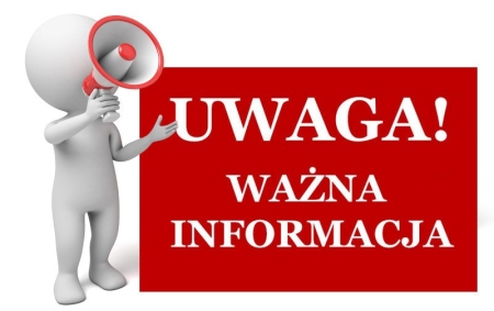 WAŻNA INFORMACJA