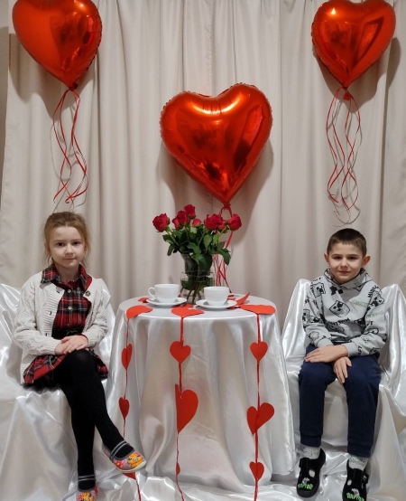 Puchatki - walentynkowa sesja zdjęciowa 