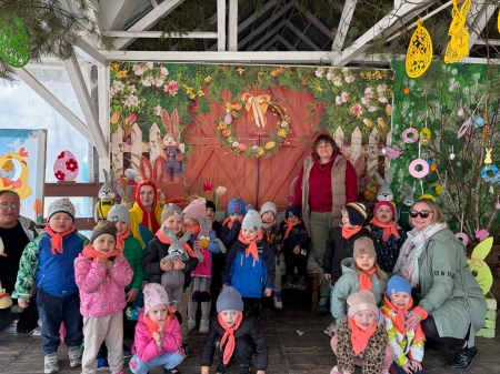 Maleństwa - wizyta w Wiosennej Wiosce Zabaw