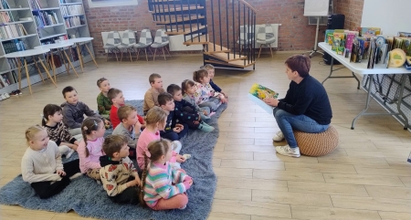 Tygryski - warsztaty biblioteczne z okazji Dnia Książki 
