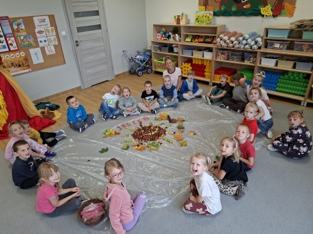 Króliczki - dbają o zdrowie, eksperymentują i odkrywają jesień 