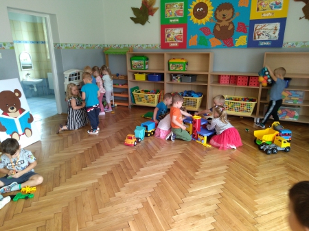 Kangurki- nasz pierwszy dzień w przedszkolu :)